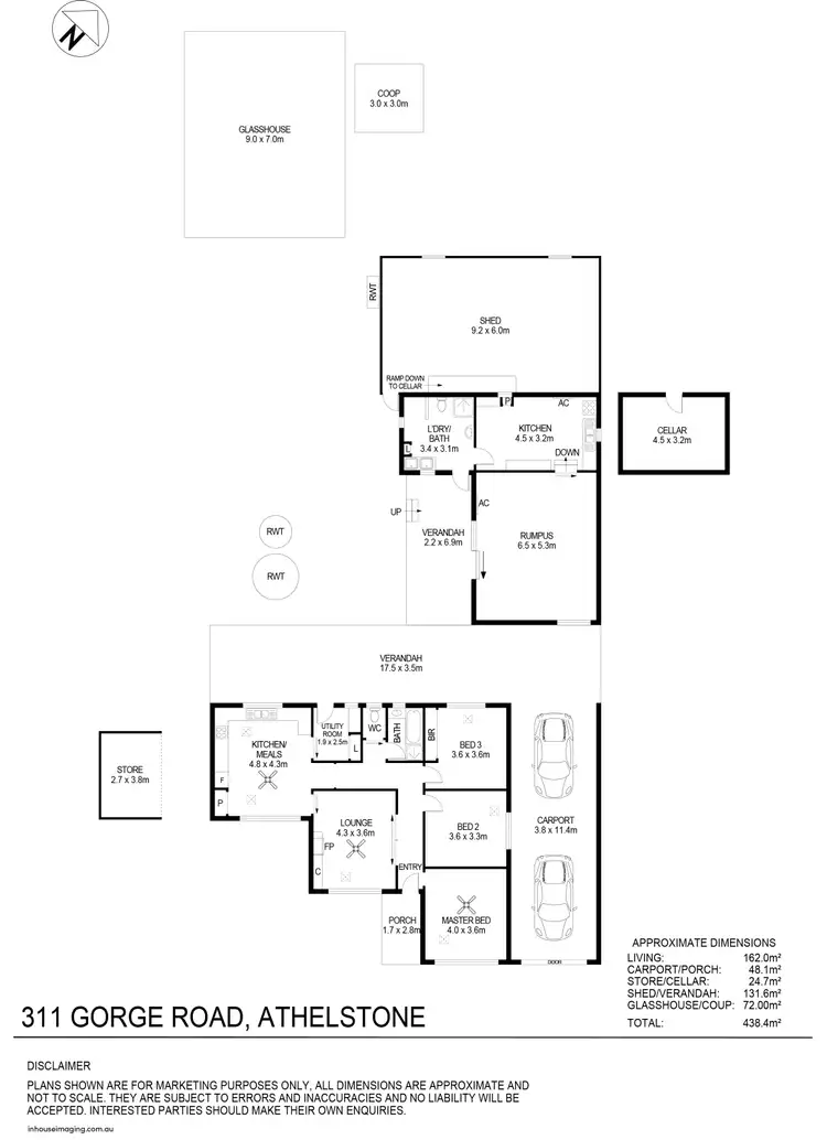 Floorplan of Homely house listing, 311 Gorge Road, Athelstone SA 5076