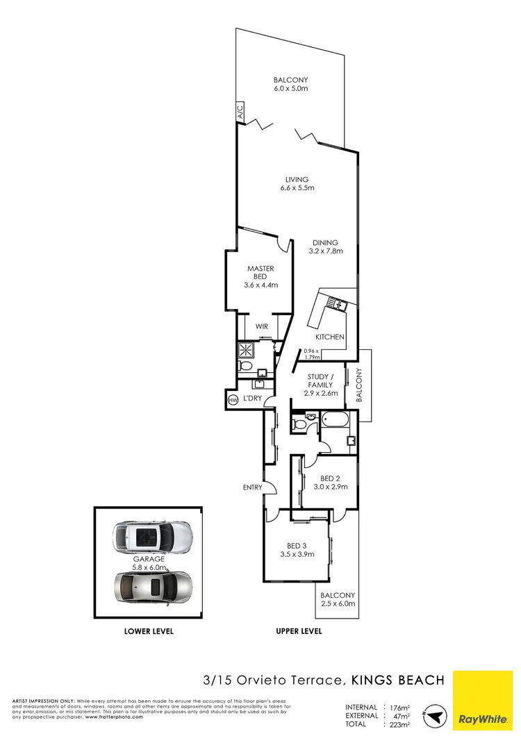 Floorplan of Homely unit listing, Unit 3/15 Orvieto Terrace, Kings Beach QLD 4551
