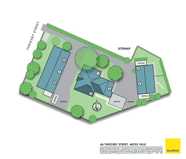 Floorplan of Homely block of units listing, 46 Throsby Street, Moss Vale NSW 2577