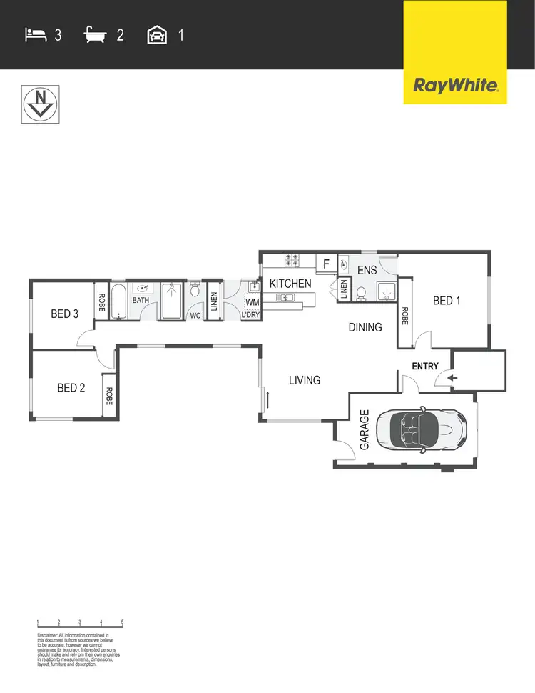 Floorplan of Homely house listing, 13 Pinner Place, Macgregor ACT 2615
