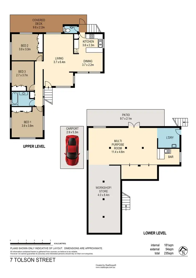 Floorplan of Homely house listing, 7 Tolson Street, Upper Mount Gravatt QLD 4122
