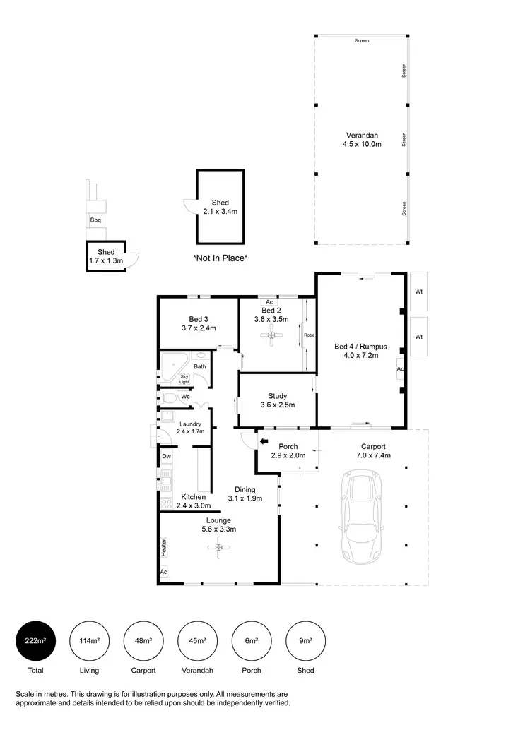 Floorplan of Homely house listing, 56 Macedonia Street, Osborne SA 5017