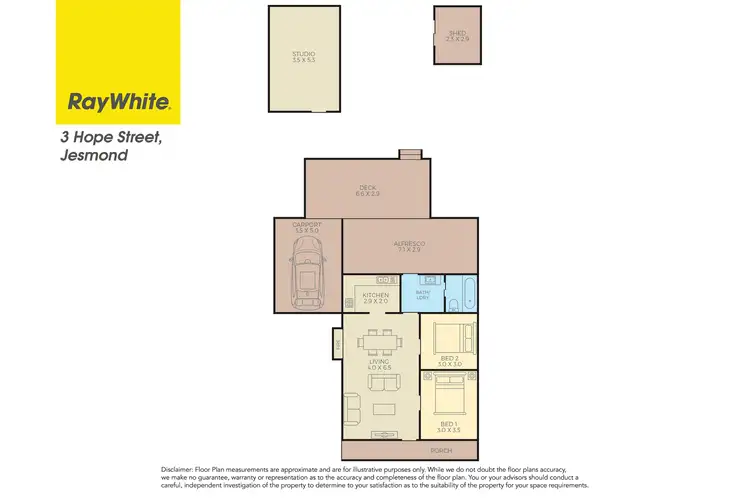 Floorplan of Homely house listing, 3 Hope Street, Jesmond NSW 2299