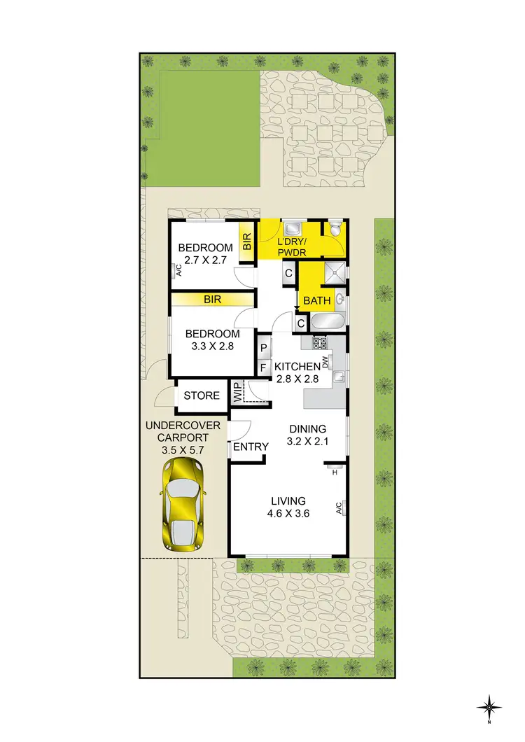 Floorplan of Homely unit listing, 37 Queen Street, Belmont VIC 3216