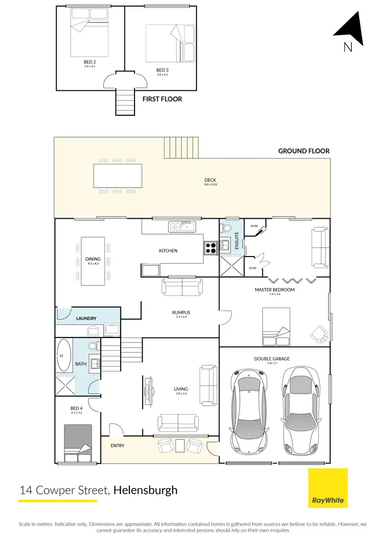 Floorplan of Homely house listing, 14 Cowper Street, Helensburgh NSW 2508