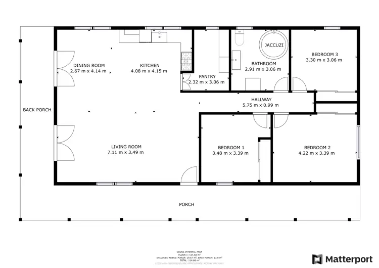 Floorplan of Homely house listing, 5 Ruby Avenue, Ningi QLD 4511