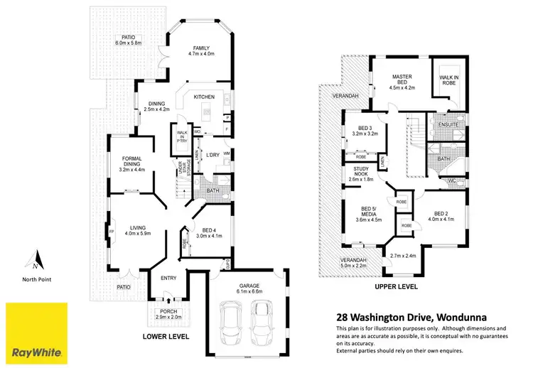 Floorplan of Homely house listing, 28 Washington Drive, Wondunna QLD 4655