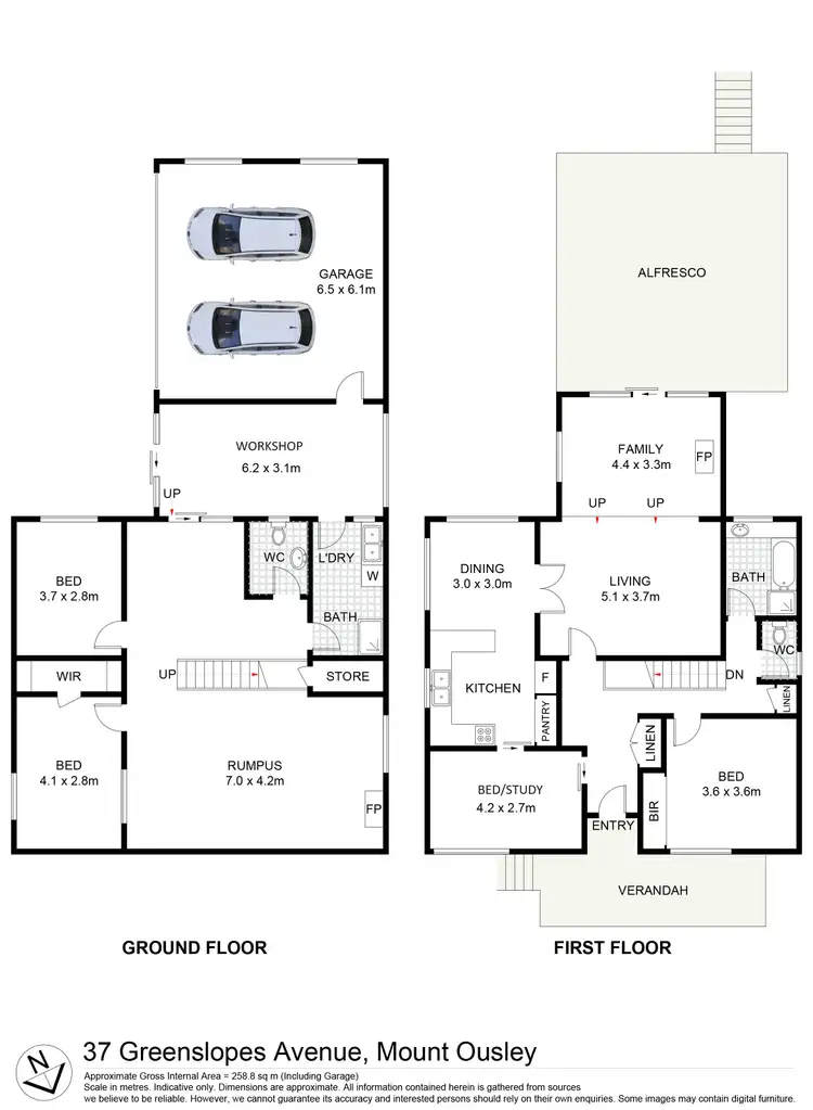 Floorplan of Homely house listing, 37 Greenslopes Avenue, Mount Pleasant NSW 2519