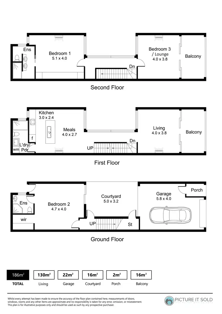 Floorplan of Homely house listing, 78 Tiara Street, Lightsview SA 5085