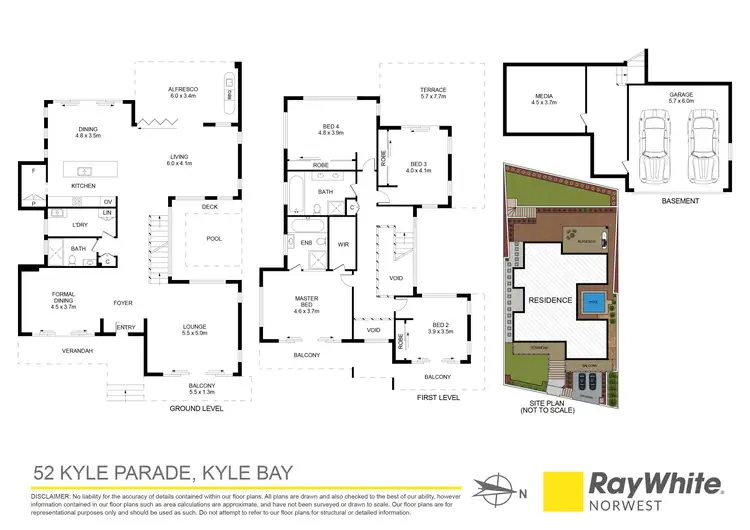 Floorplan of Homely house listing, 52 Kyle Parade, Kyle Bay NSW 2221