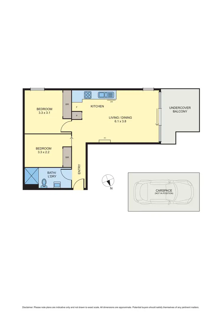 Floorplan of Homely apartment listing, 402/10 Trenerry Crescent, Abbotsford VIC 3067