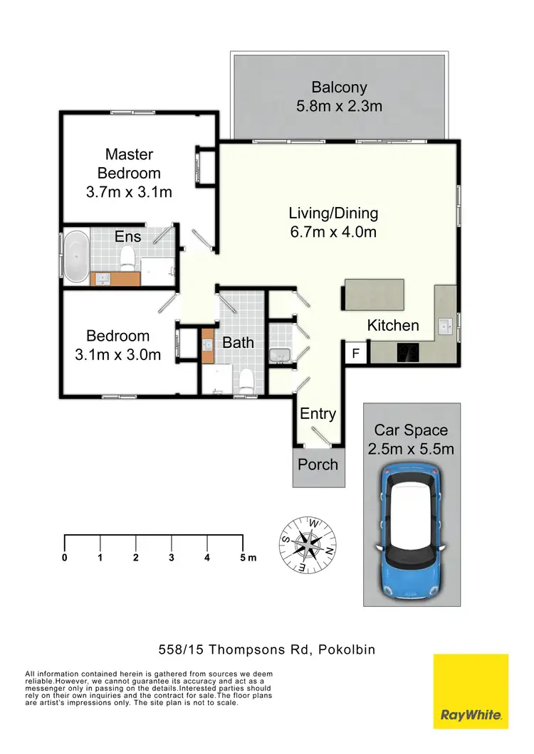 Floorplan of Homely villa listing, Villa 558/15 Thompsons Road, Pokolbin NSW 2320