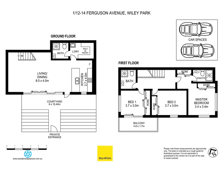 Floorplan of Homely apartment listing, 1/12-14 Ferguson Avenue, Wiley Park NSW 2195