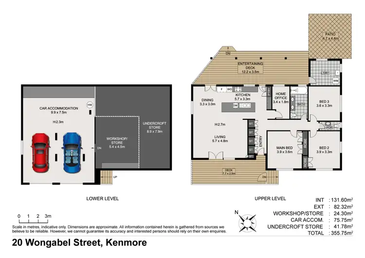 Floorplan of Homely house listing, 20 Wongabel Street, Kenmore QLD 4069