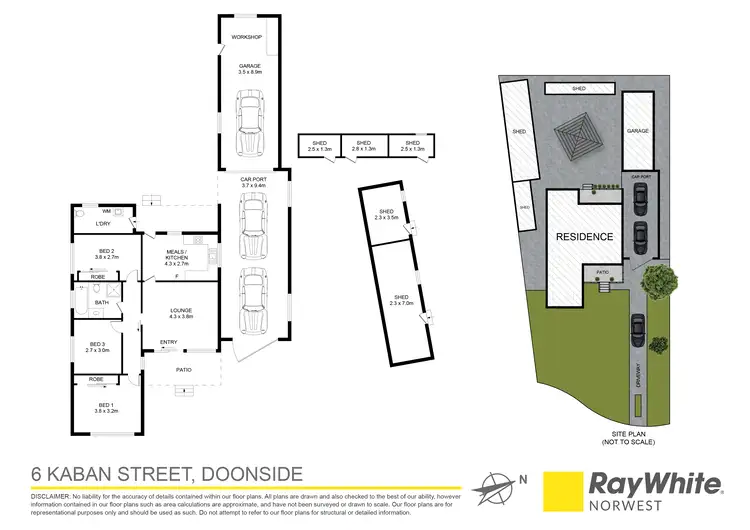 Floorplan of Homely house listing, 6 Kaban Street, Doonside NSW 2767