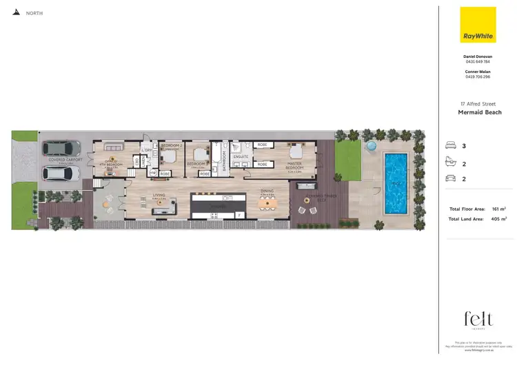 Floorplan of Homely house listing, 17 Alfred Street, Mermaid Beach QLD 4218