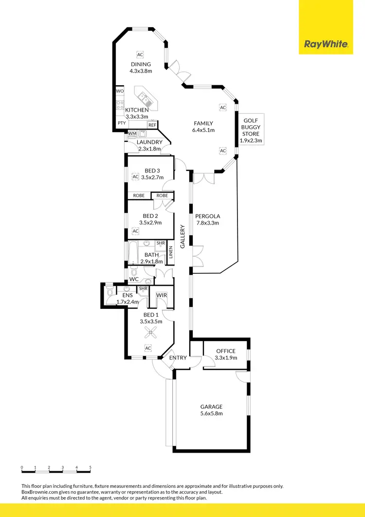 Floorplan of Homely house listing, 10 Pampas Court, Grange SA 5022