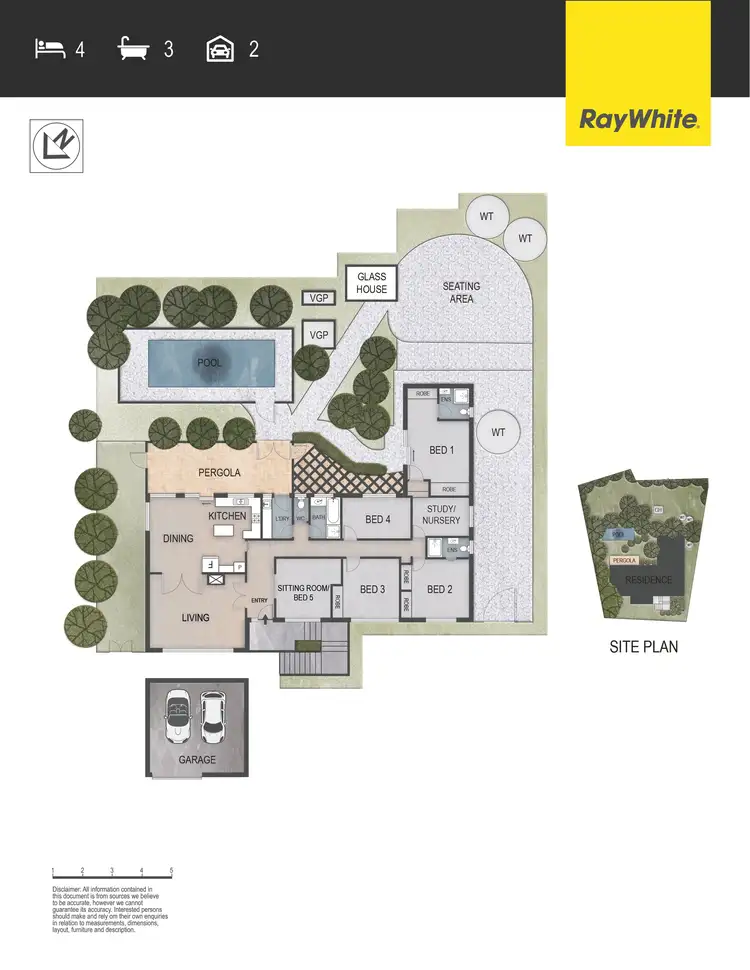 Floorplan of Homely house listing, 44 Henry Street, Cook ACT 2614