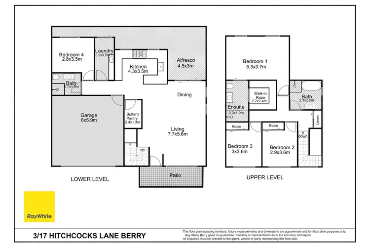 Floorplan of Homely house listing, 3/17 Hitchcocks Lane, Berry NSW 2535