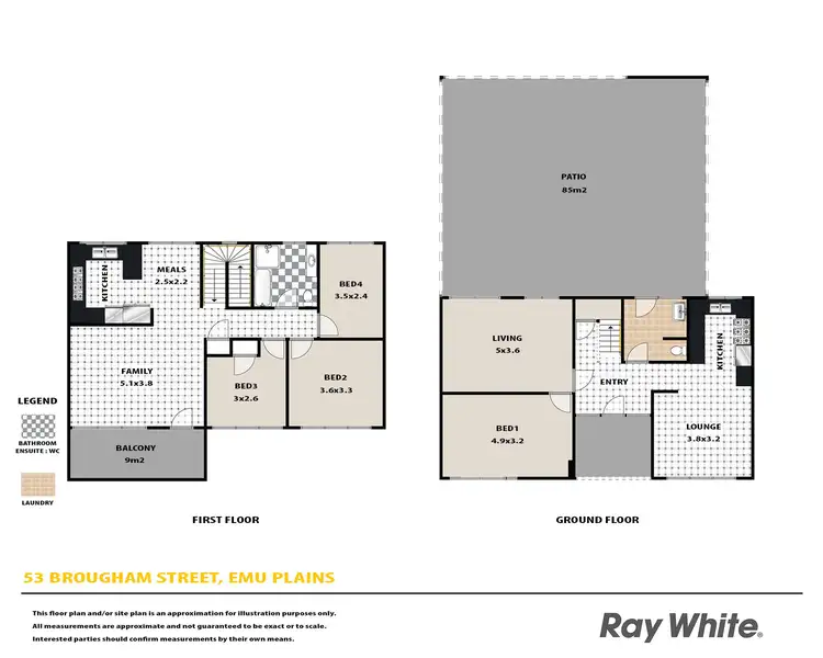 Floorplan of Homely house listing, 53 Brougham Street, Emu Plains NSW 2750