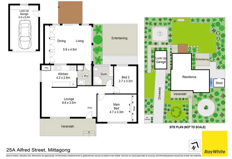 Floorplan of Homely house listing, 25a Alfred Street, Mittagong NSW 2575