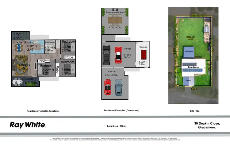 Floorplan of Homely house listing, 30 Deakin Close, Gracemere QLD 4702