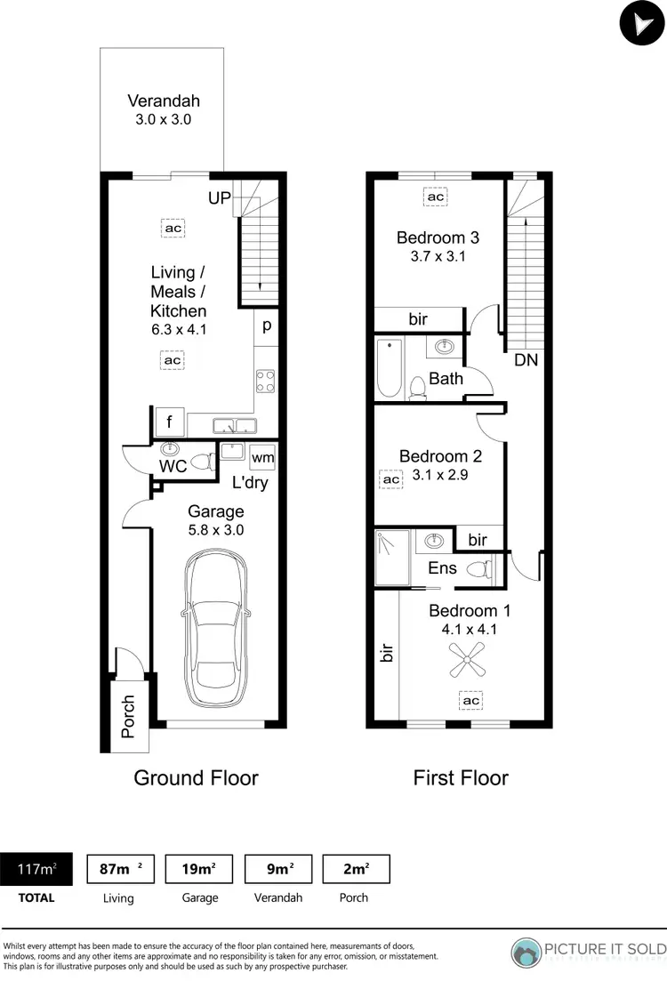 Floorplan of Homely house listing, 36 Finnis Street, Blakeview SA 5114