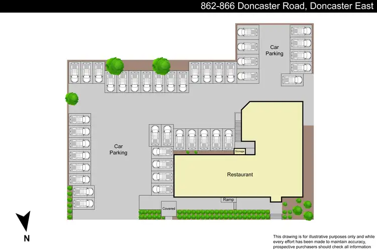 Floorplan of Homely house listing, 862-866 Doncaster Road, Doncaster East VIC 3109