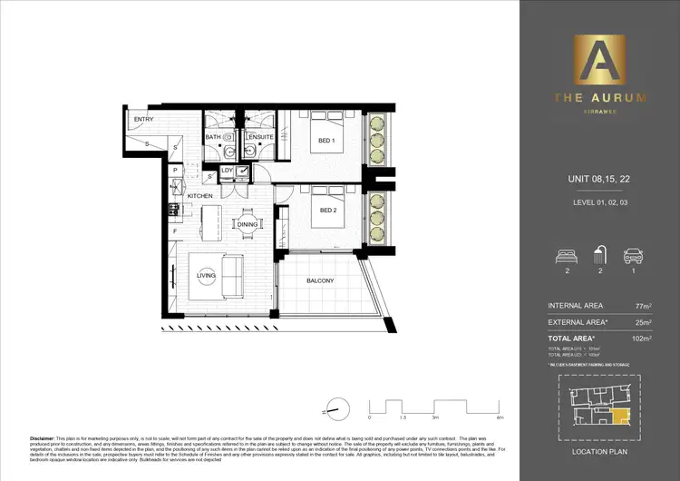 Floorplan of Homely unit listing, 8/477-481 President Avenue, Kirrawee NSW 2232