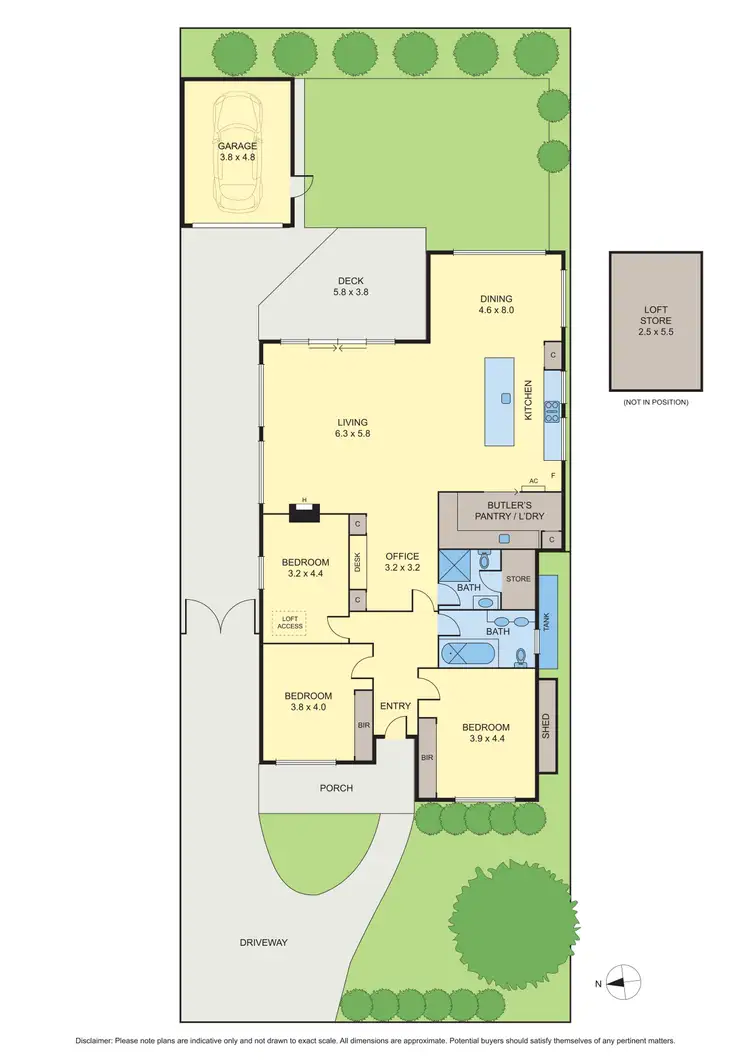 Floorplan of Homely house listing, 4 Duggan Street, Brunswick West VIC 3055