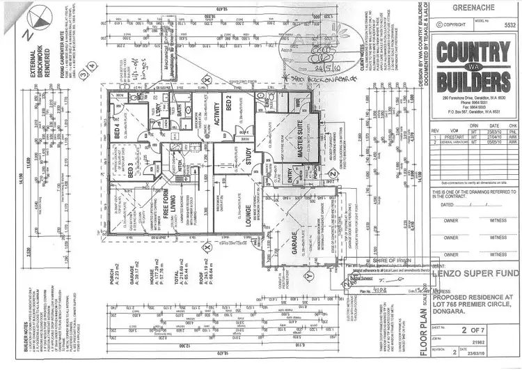 Floorplan of Homely house listing, 39 Premier Circle, Dongara WA 6525