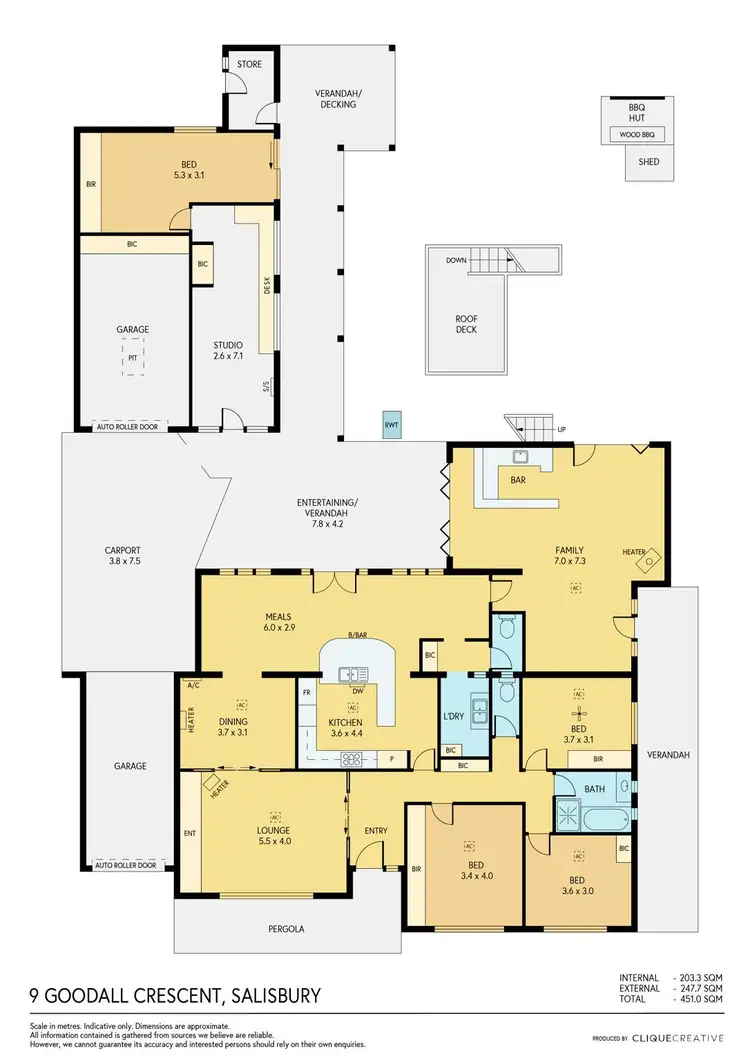 Floorplan of Homely house listing, 9 Goodall Crescent, Salisbury SA 5108