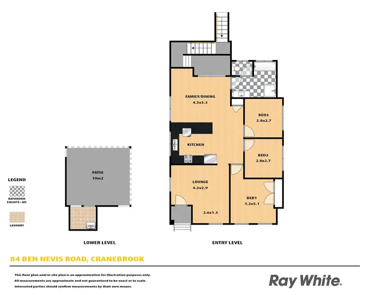Floorplan of Homely house listing, 84 Ben Nevis Road, Cranebrook NSW 2749