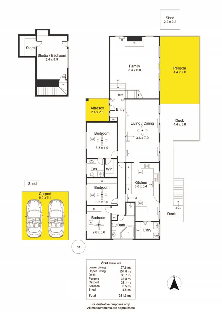 Floorplan of Homely house listing, 24 Ash Avenue, Belair SA 5052