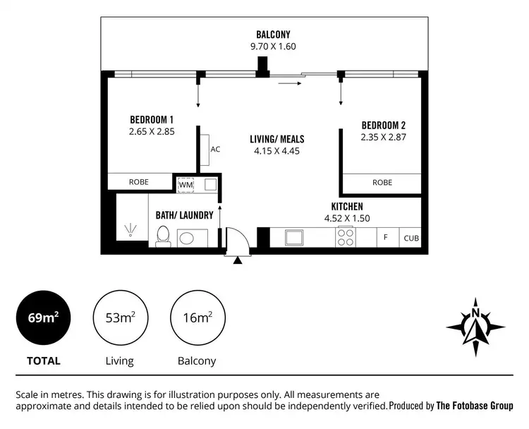 Floorplan of Homely other listing, 106/33 Warwick Street, Walkerville SA 5081