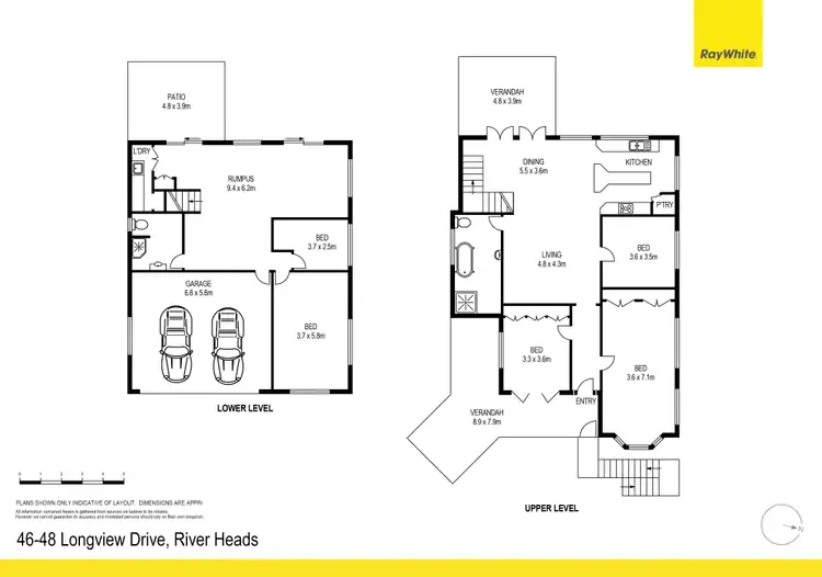 Floorplan of Homely house listing, 46-48 Longview Drive, River Heads QLD 4655