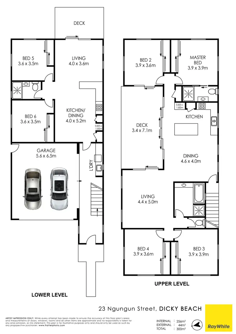 Floorplan of Homely house listing, 23 Ngungun Street, Dicky Beach QLD 4551