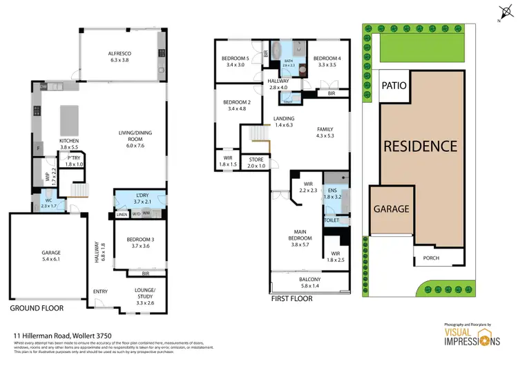 Floorplan of Homely house listing, 11 Hillerman Road, Wollert VIC 3750
