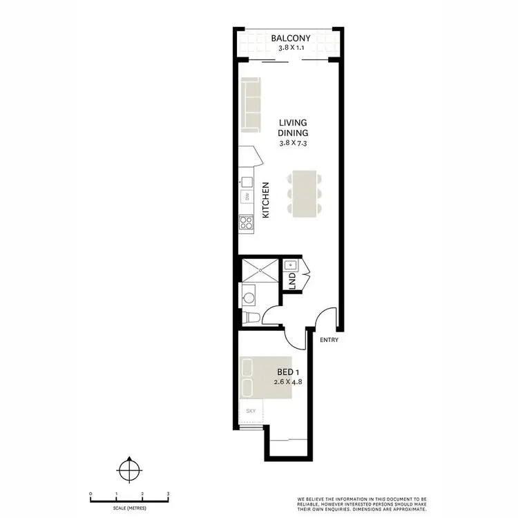 Floorplan of Homely apartment listing, 6/228 Moore Park Road, Paddington NSW 2021