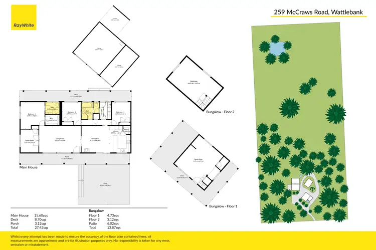 Floorplan of Homely rural property listing, 259 Mccraws Road, Wattle Bank VIC 3995