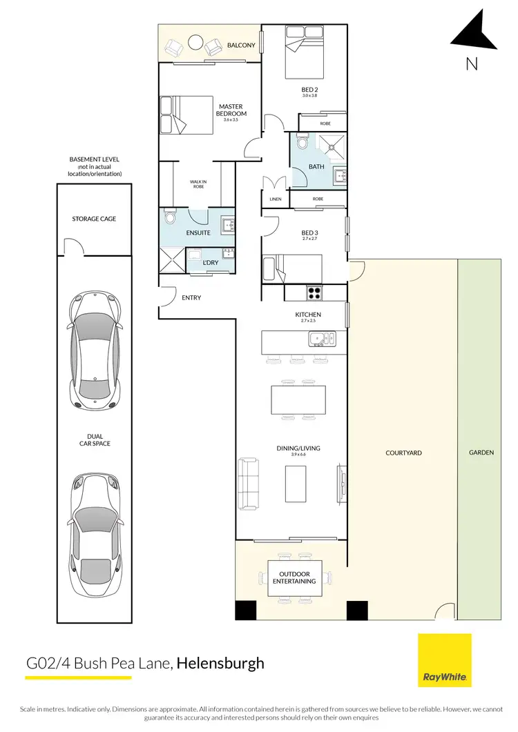 Floorplan of Homely apartment listing, G02/4 Bush Pea Lane, Helensburgh NSW 2508