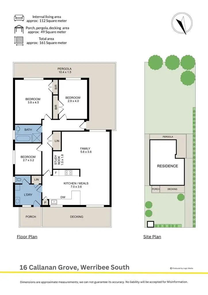 Floorplan of Homely house listing, 16 Callanan Grove, Werribee South VIC 3030