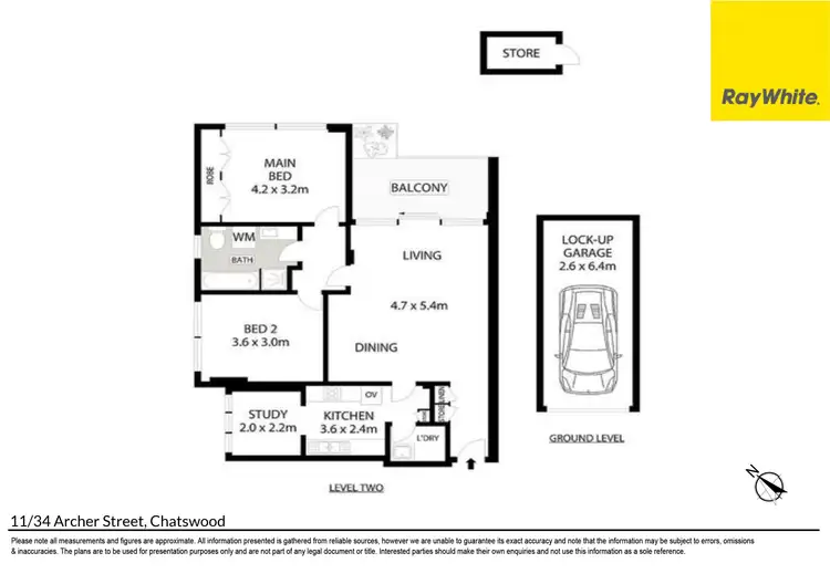 Floorplan of Homely unit listing, 11/34 Archer Street, Chatswood NSW 2067