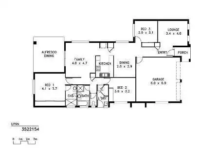 Floorplan of Homely house listing, 11 Corang Way, Kelso QLD 4815