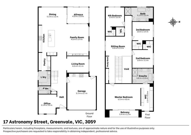 Floorplan of Homely house listing, 17 Astronomy Street, Greenvale VIC 3059