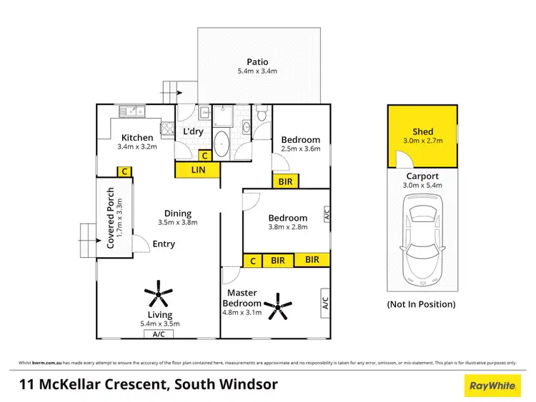 Floorplan of Homely house listing, 11 McKellar Crescent, South Windsor NSW 2756