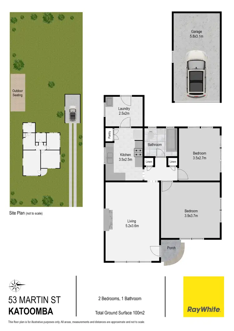 Floorplan of Homely house listing, 53 Martin Street, Katoomba NSW 2780