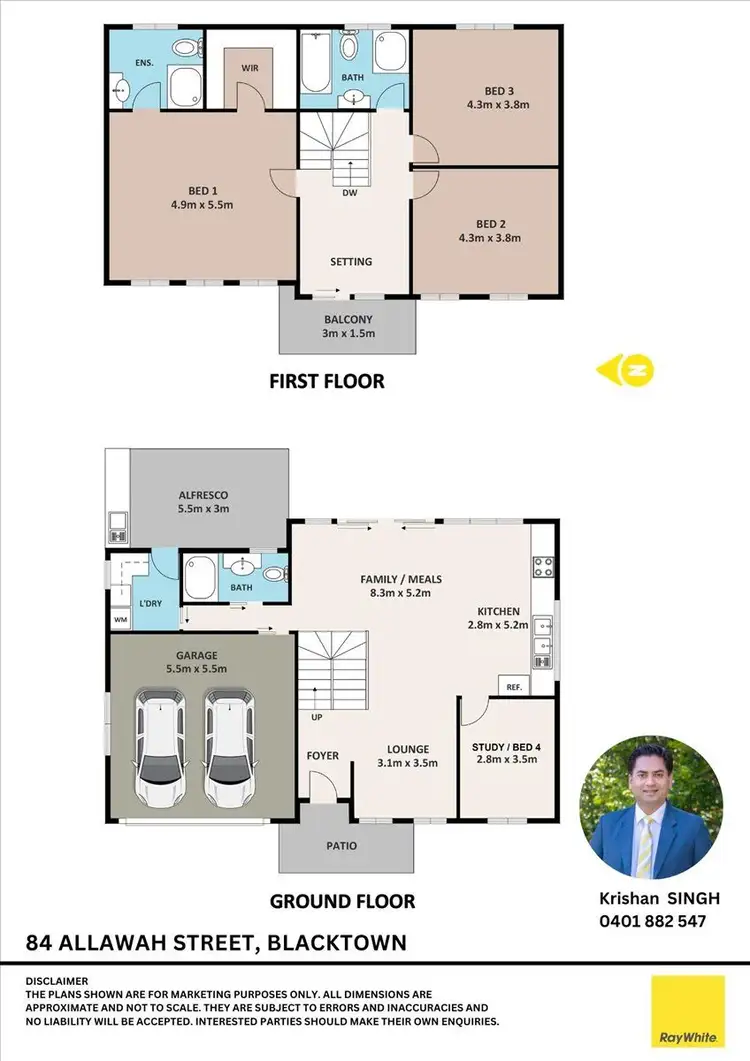 Floorplan of Homely house listing, 84 ALLAWAH Street, Blacktown NSW 2148