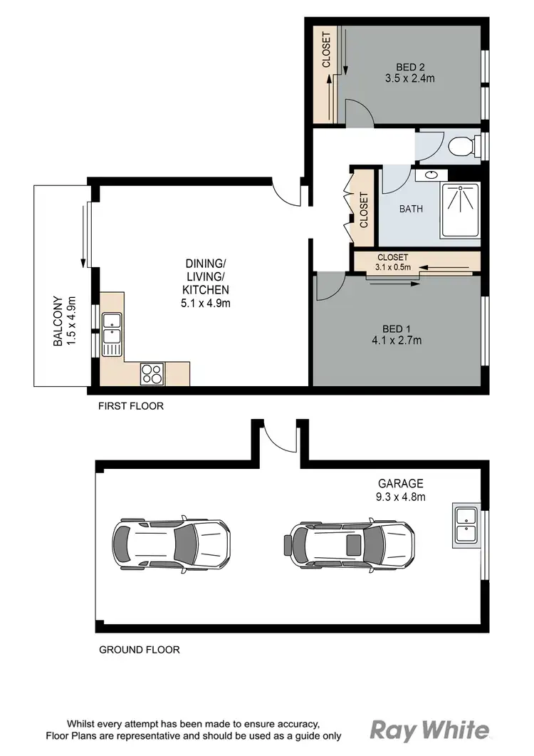 Floorplan of Homely apartment listing, 3/22 Laura Street, Lutwyche QLD 4030