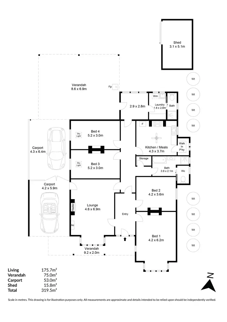 Floorplan of Homely house listing, 577 Anzac Highway, Glenelg North SA 5045